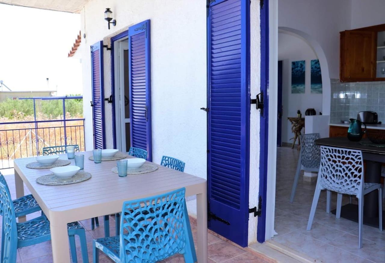 Villa Blue Cocoon - Chrani Messinia Peloponnese- Sea View 800 M From Beach Eksteriør bilde