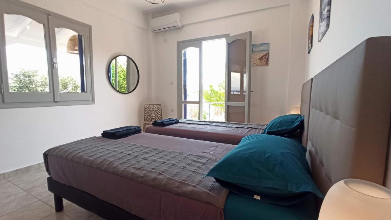 Villa Blue Cocoon - Chrani Messinia Peloponnese- Sea View 800 M From Beach Eksteriør bilde
