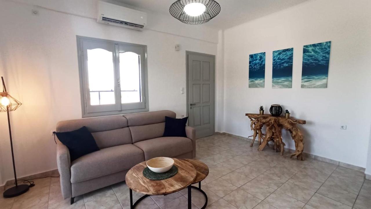 Villa Blue Cocoon - Chrani Messinia Peloponnese- Sea View 800 M From Beach Eksteriør bilde