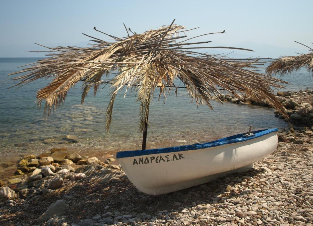 Villa Blue Cocoon - Chrani Messinia Peloponnese- Sea View 800 M From Beach Eksteriør bilde