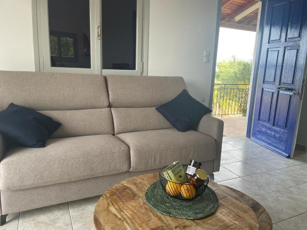 Villa Blue Cocoon - Chrani Messinia Peloponnese- Sea View 800 M From Beach Eksteriør bilde